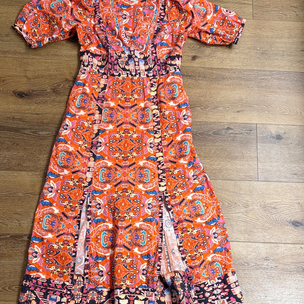 Anthropologie Floral Maxi Dress - Picture 2 of 11